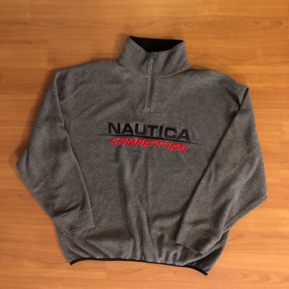 Vintage Nautica Competition Fleece Pullover XL - Picture 1 of 6
